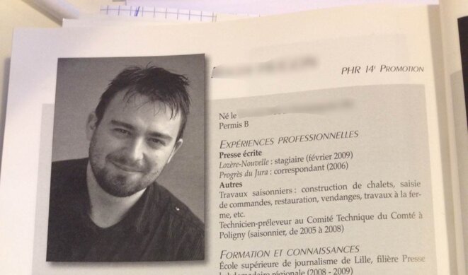 Page de Laurent Obertone dans le trombinoscope de l'ESJ Page de Laurent Obertone dans le trombinoscope de l'ESJ